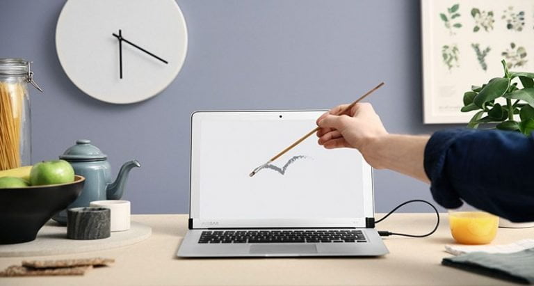Airbar touch screen