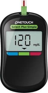 One Touch Select Plus Simple Glucometer