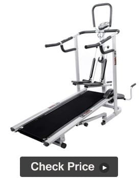 Lifeline 4 in 1 Manual Treadmill