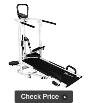 Powermax Fitness MFT410 Manual Treadmill