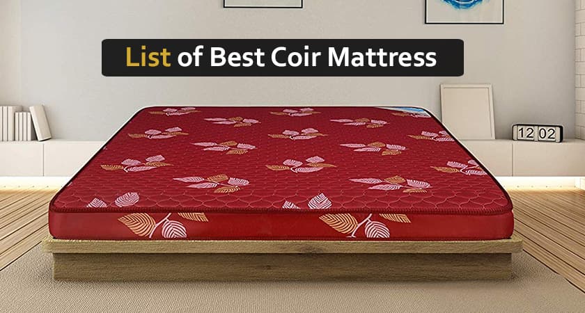 5 Best Coir Mattress (2023) for Healthier and Comfortable Sleep – Reviews