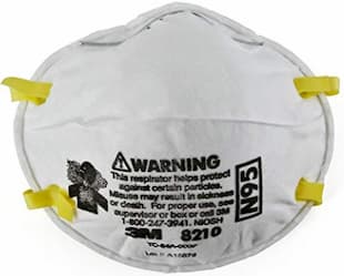 3M 8210 N95 Mask 