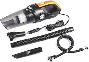 Bergmann Cyclonic Car Vacuum Cleaner with Tyre Inflator