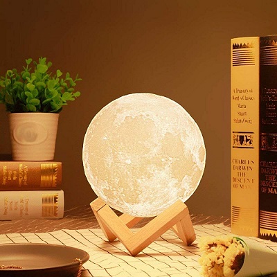 Rucon 3D Moon Lamp